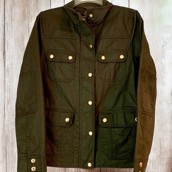 Women's J Crew Downtown Field Jacket - Picture 1 of 6